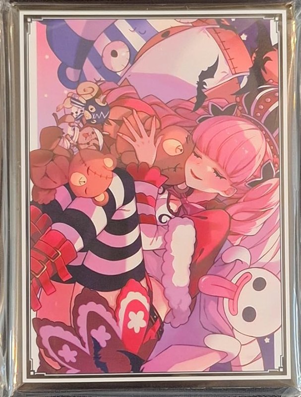 画像1: 混沌の女神様　カードスリーブ　ONE PIECE ペローナ (1)