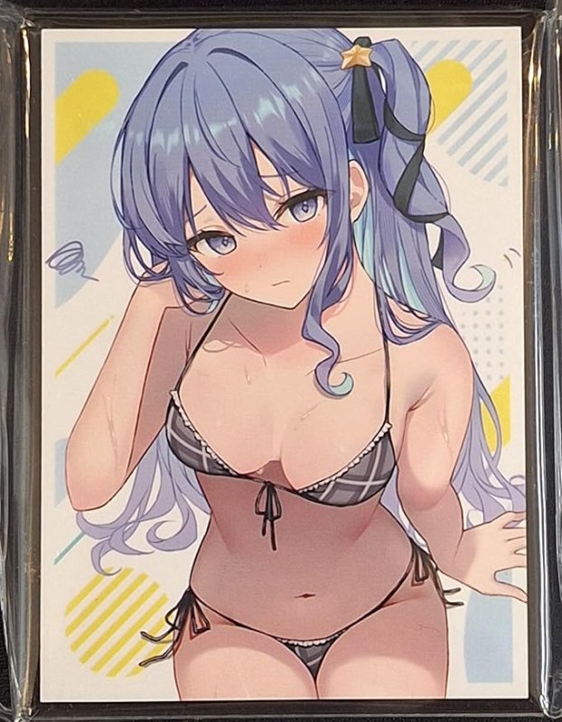 画像1: サンパン　カードスリーブ　ホロライブ 星街すいせい (1)