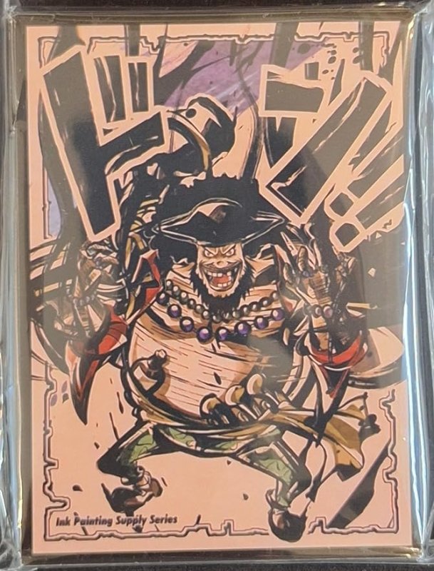 画像1: サンパン　カードスリーブ　ONE PIECE SD墨絵風 黒ひげ ティーチ (1)