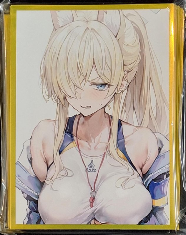 画像1: 白詰草　カードスリーブ　ブルーアーカイブ カンナ (1)