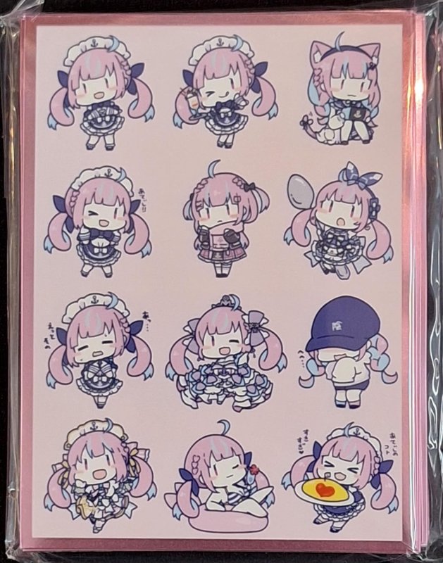 画像1: 白詰草　カードスリーブ　ホロライブ 湊あくあ (1)
