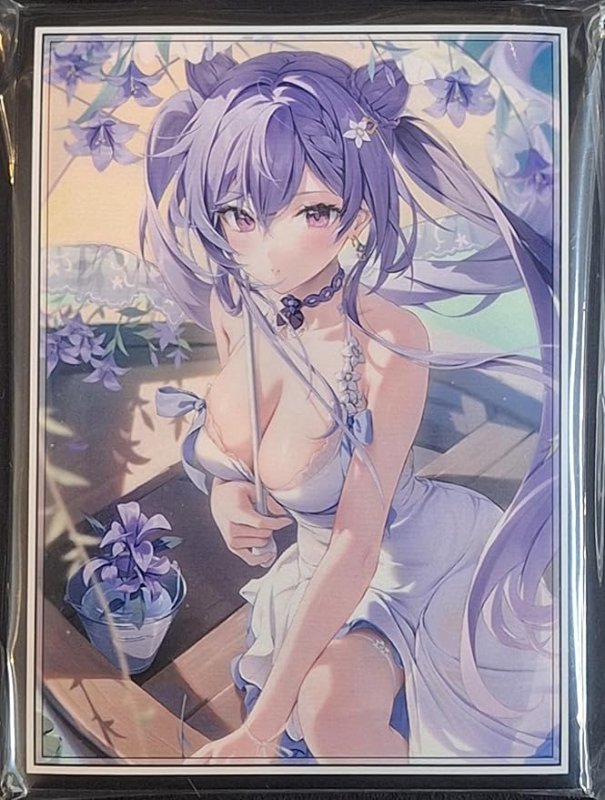 画像1: サンパン　カードスリーブ　原神 傘 刻晴 (1)