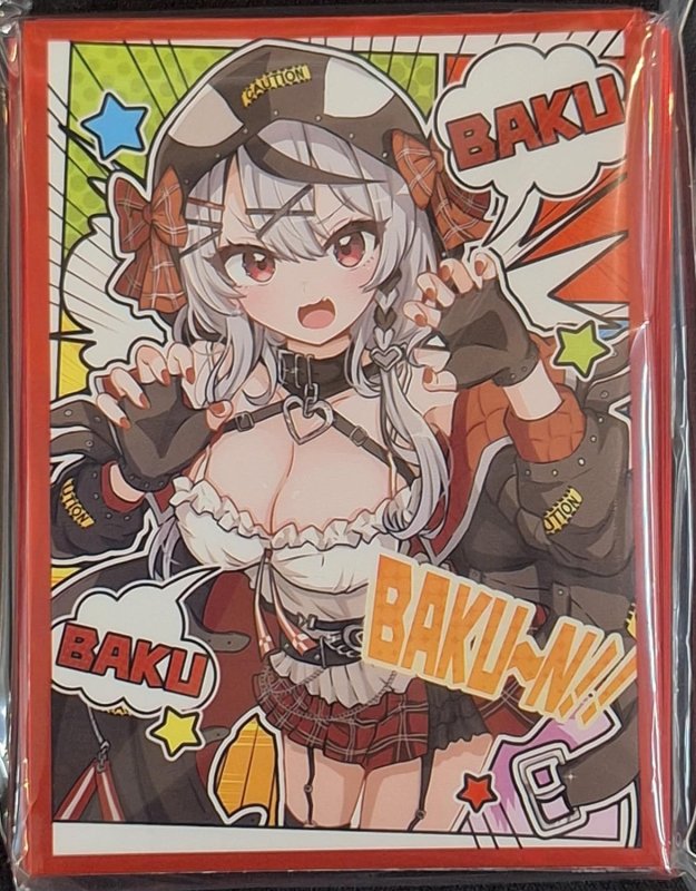 画像1: 白詰草　カードスリーブ　ホロライブ 沙花叉クロヱ (1)