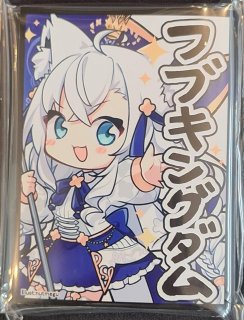 ミッドナイトブルー カードスリーブ ホロライブ 和風 白上フブキ - TCG