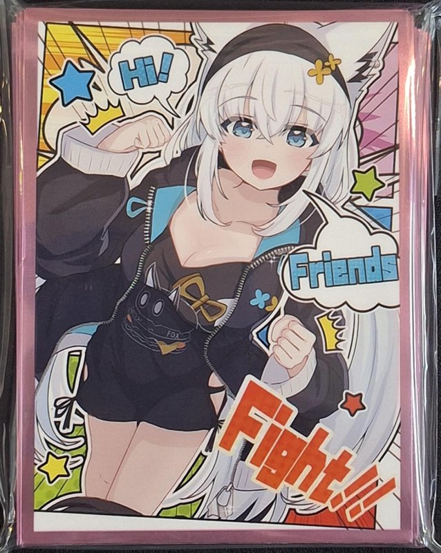 画像1: 白詰草　カードスリーブ　ホロライブ 白上フブキ (1)