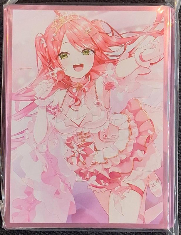画像1: 白詰草　カードスリーブ　ホロライブ さくらみこ (1)