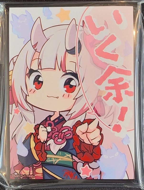 画像1: アクアアルタ　カードスリーブ　ホロライブ 百鬼あやめ B (1)