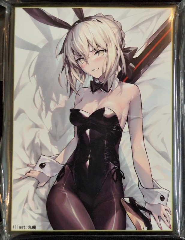 画像1: フレシア　カードスリーブ　FGO バニー セイバー オルタ (1)