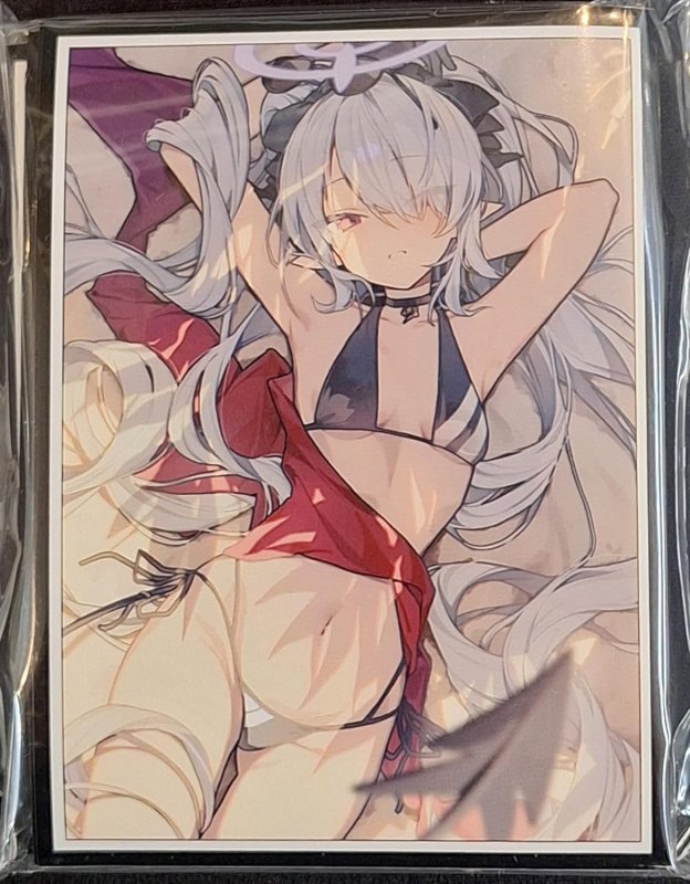 画像1: サンパン　カードスリーブ　ブルーアーカイブ 水着 イオリ (1)