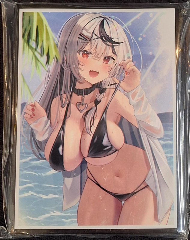 画像1: サンパン　カードスリーブ　ホロライブ 水着 沙花叉クロヱ (1)