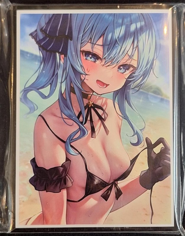 画像1: サンパン　カードスリーブ　ホロライブ 水着 星街すいせい (1)