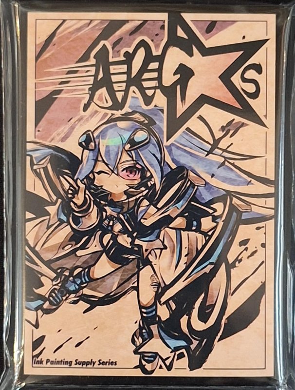 画像1: サンパン　ミニカードスリーブ　遊戯王 SD墨絵風 ＡＲＧ☆Ｓ－栄冠のアドラ (1)