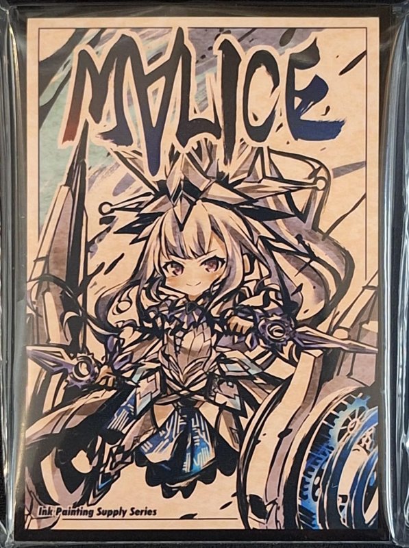 画像1: サンパン　ミニカードスリーブ　遊戯王 SD墨絵風 M∀LICE＜Q＞WHITE BINDER (1)