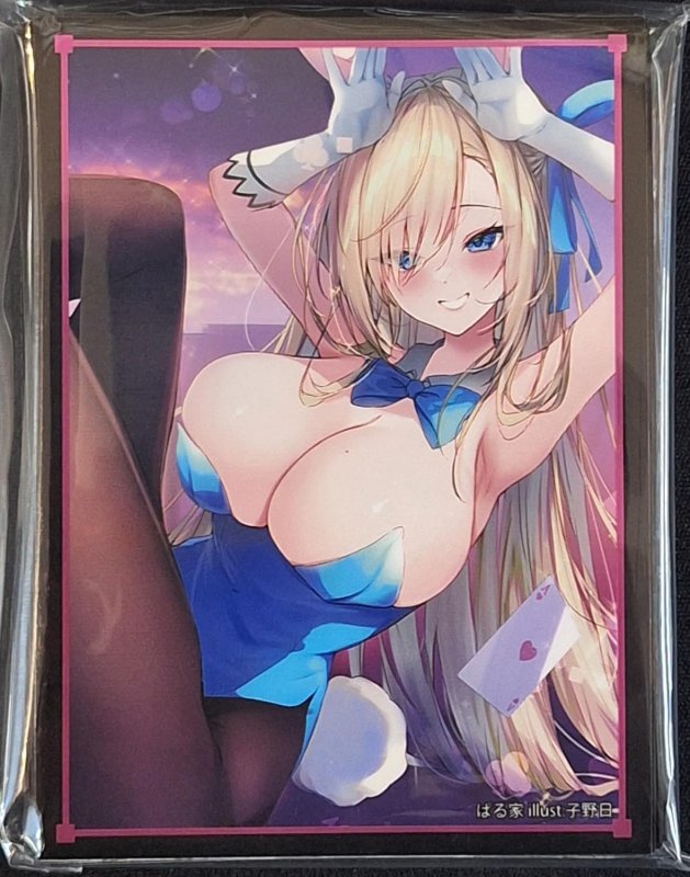 画像1: 逸遊団/ぱる家　カードスリーブ　ブルーアーカイブ バニー アスナ (1)