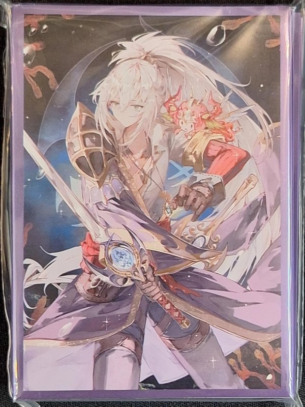 画像1: EATOS　ミニカードスリーブ　遊戯王　影霊衣の魔剣士 アバンス (1)