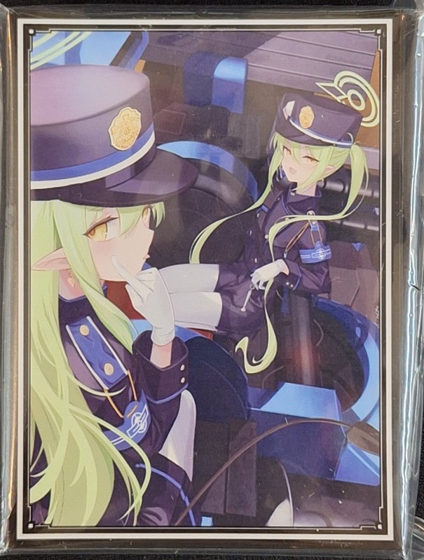 画像1: 混沌の女神様 カードスリーブ　ブルーアーカイブ シュポガキ (1)