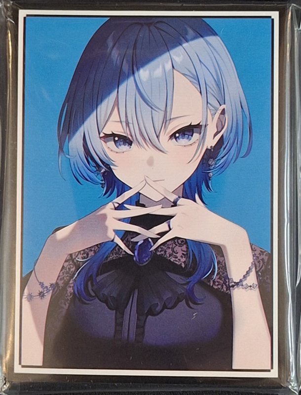 画像1: サンパン カードスリーブ　ホロライブ　ドレス 星街すいせい (1)