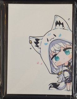 ミッドナイトブルー カードスリーブ ホロライブ 白上フブキ - TCG