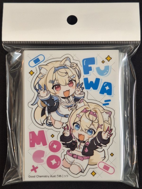 画像1: 逸遊団/ぱる家　カードスリーブ　ホロライブ フワモコ フワワ モココ・アビスガード (1)