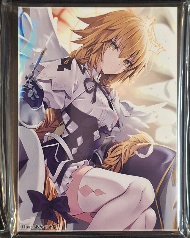 画像1: フレシア/クラスター　カードスリーブ　FGO メタトロン・ジャンヌ A (1)