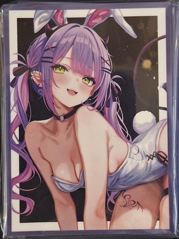 画像1: 白詰草　カードスリーブ　ホロライブ バニー 常闇トワ (1)