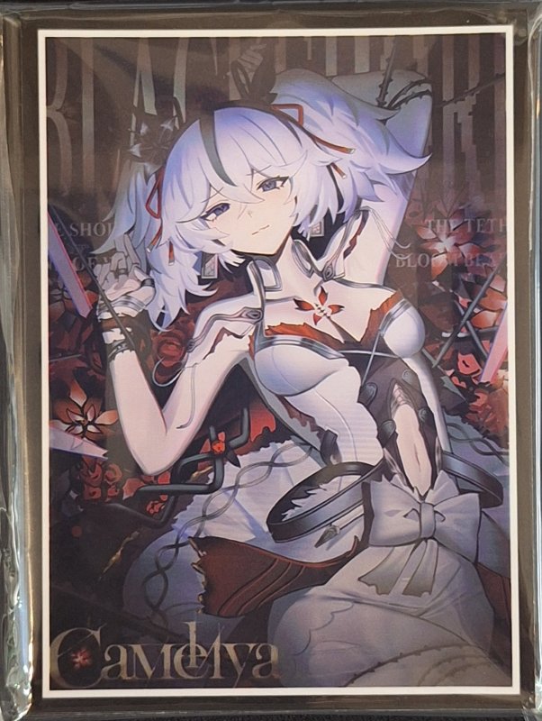 画像1: 白詰草 カードスリーブ 鳴潮 ツバキ (1)