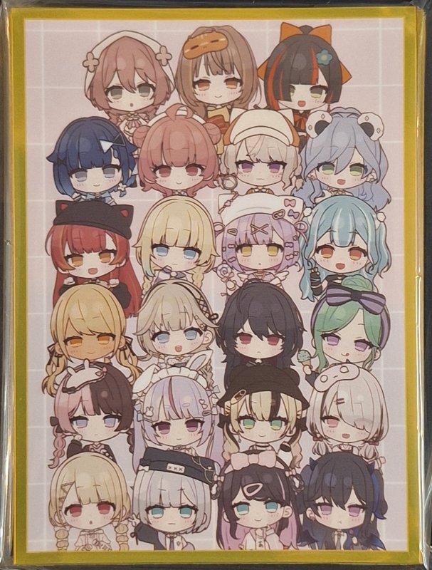 画像1: 白詰草　カードスリーブ　ぶいすぽっ! 集合 (1)