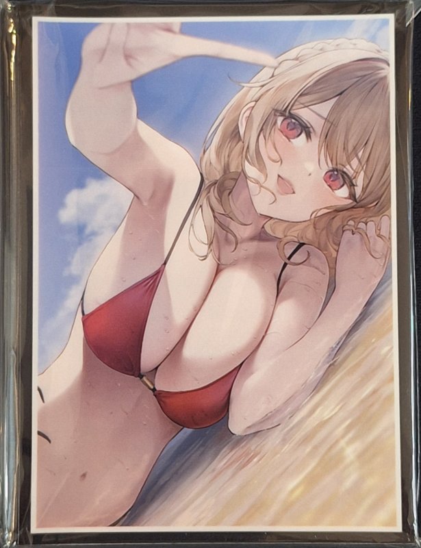 画像1: 白詰草 カードスリーブ にじさんじ 水着 フレン・E・ルスタリオ (1)