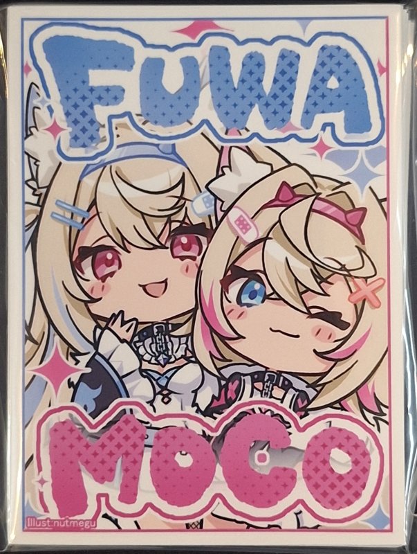 画像1: アクアアルタ　カードスリーブ　ホロライブ フワモコ フワワ モココ・アビスガード A (1)