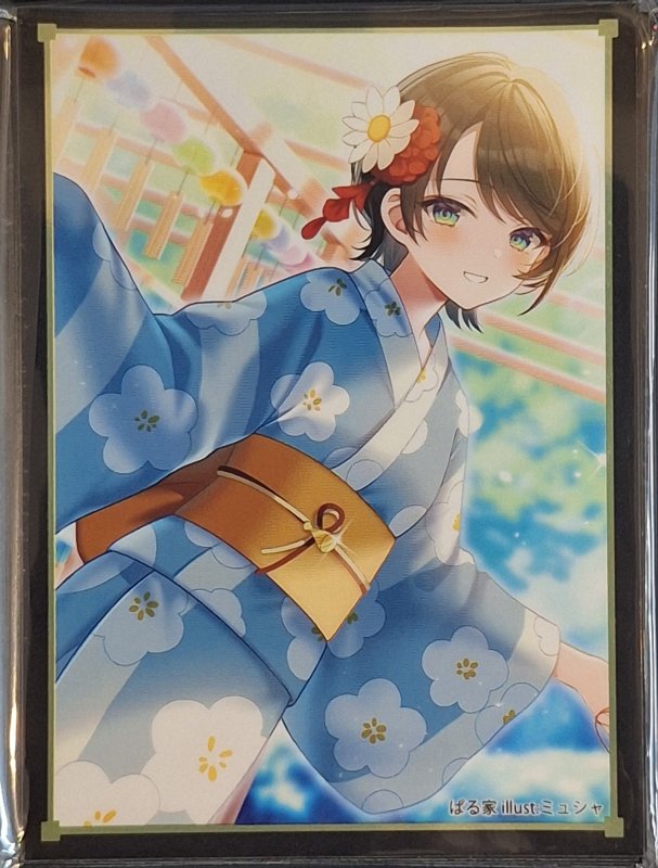 画像1: 逸遊団/ぱる家　カードスリーブ　ホロライブ 浴衣 大空スバル (1)