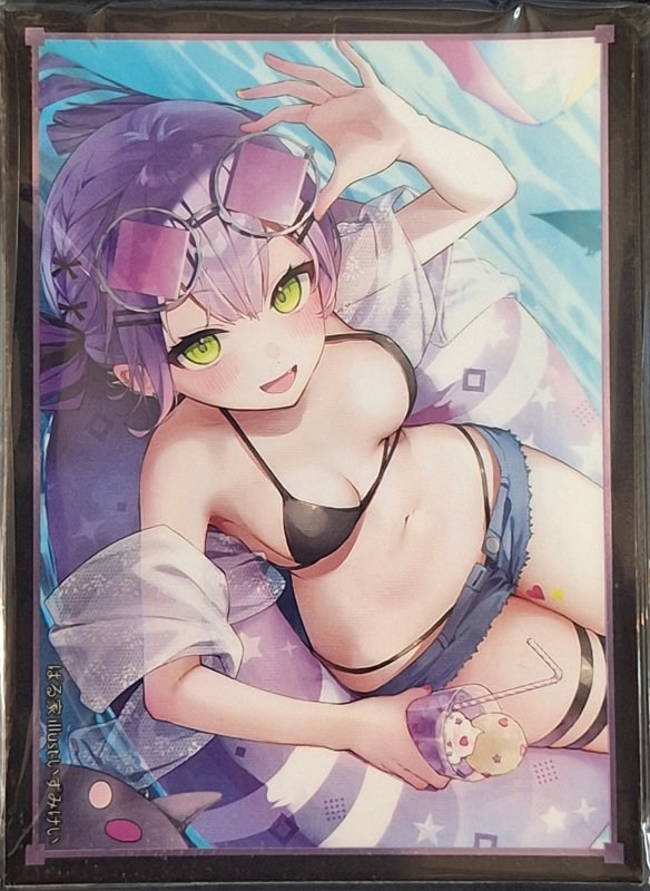 画像1: 逸遊団/ぱる家　カードスリーブ　ホロライブ 水着 常闇トワ (1)