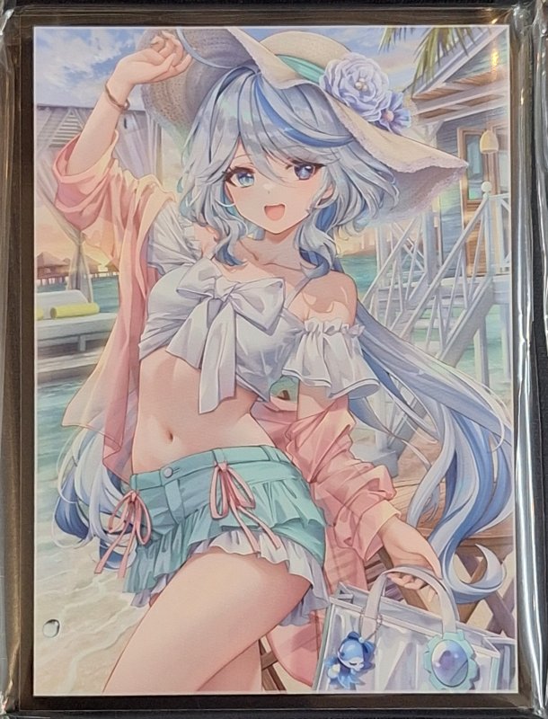 画像1: ミッドナイトブルー カードスリーブ　原神 フリーナ (1)