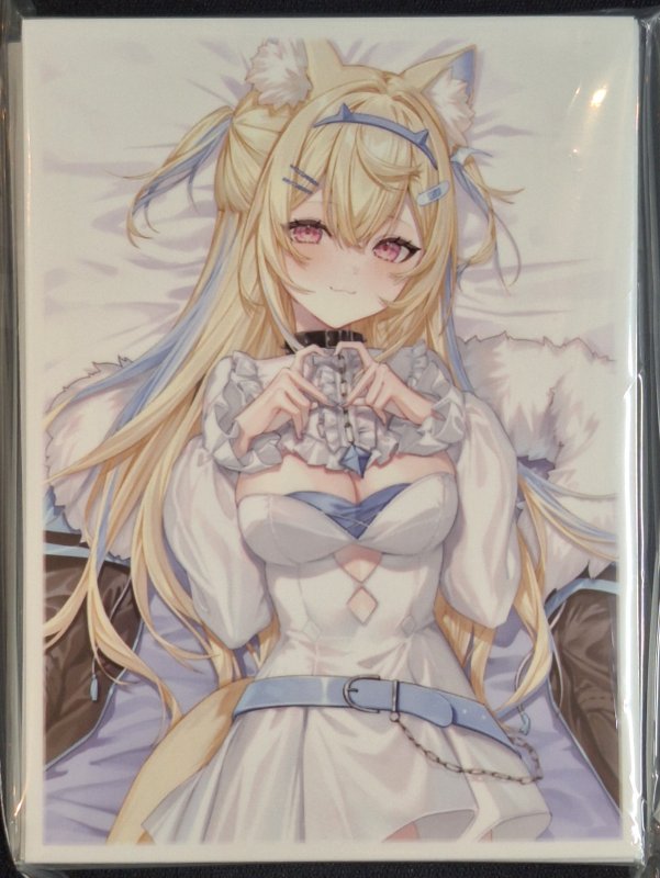 画像1: ミッドナイトブルー カードスリーブ　ホロライブ フワモコ フワワ・アビスガード B (1)