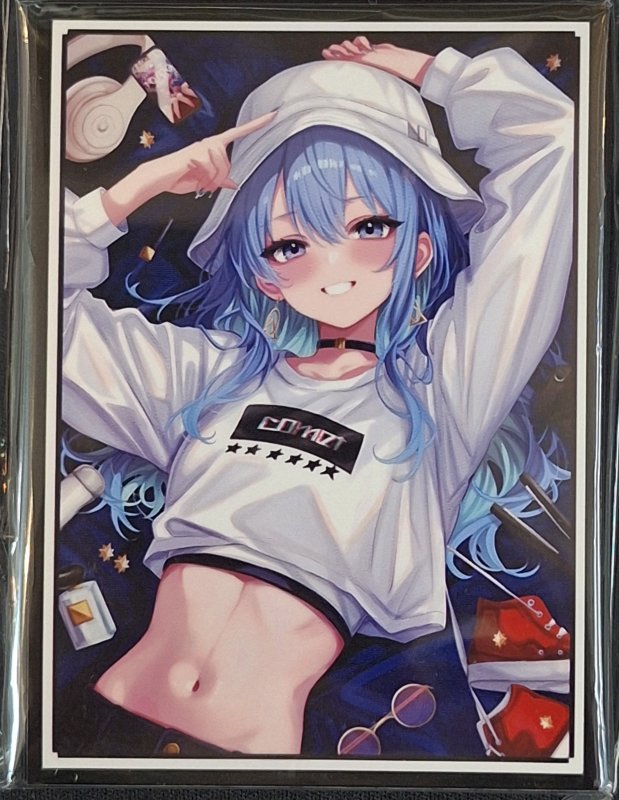 画像1: サンパン/Cake Rabbits　カードスリーブ　ホロライブ 星街すいせい A (1)