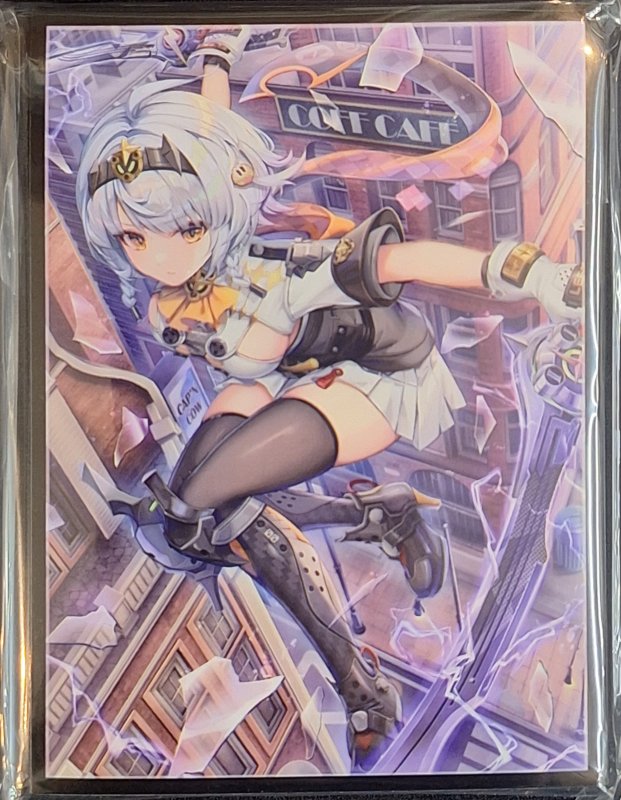 画像1: ミッドナイトブルー　カードスリーブ　ゼンレスゾーンゼロ 0号・アンビー (1)