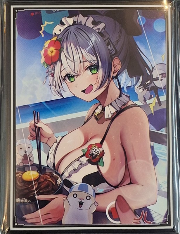 画像1: 混沌の女神様　カードスリーブ　ホロライブ 白銀ノエル (1)