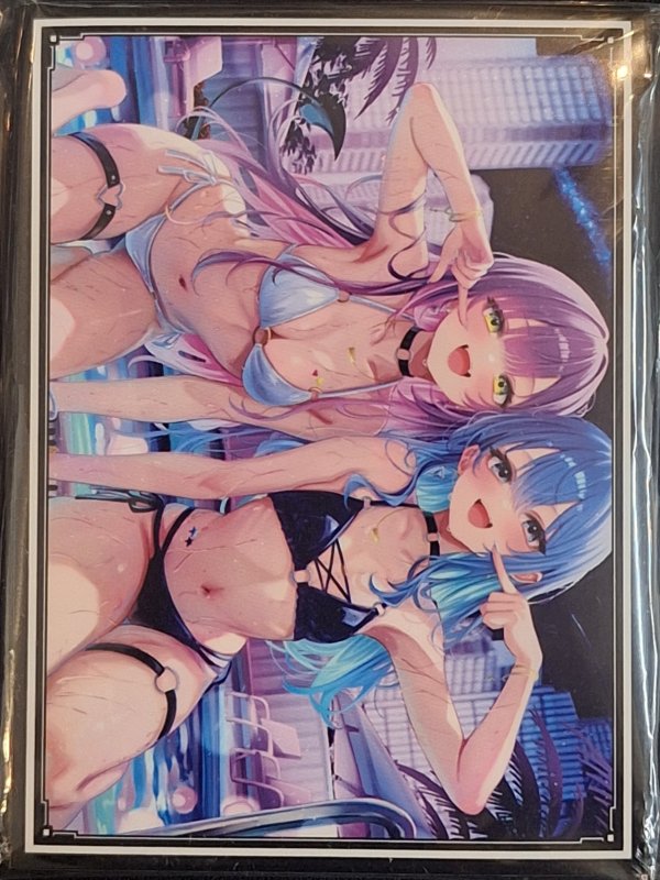 画像1: 混沌の女神様　カードスリーブ　ホロライブ 水着 常闇トワ 星街すいせい (1)