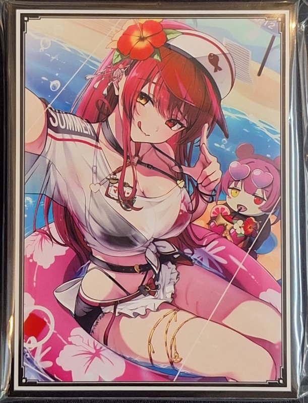 画像1: 混沌の女神様　カードスリーブ　ホロライブ 宝鐘マリン (1)