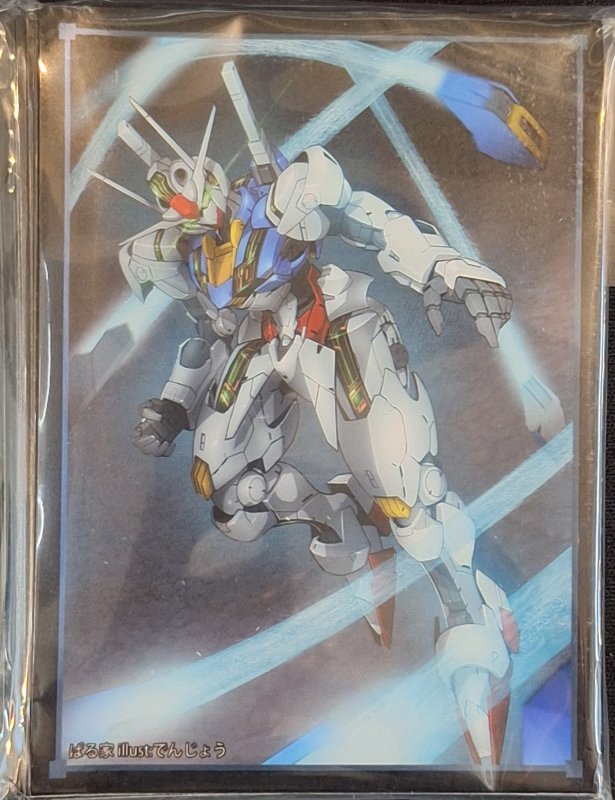 画像1: 逸遊団/ぱる家　カードスリーブ　エアリアルガンダム (1)