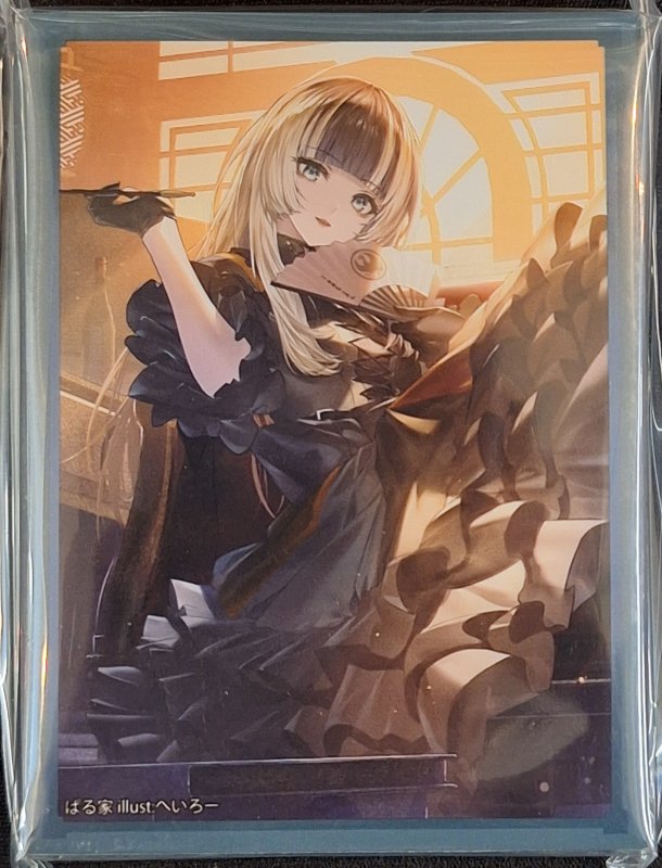 画像1: 逸遊団/ぱる家　カードスリーブ　ホロ ライブ 儒烏風亭らでん A (1)