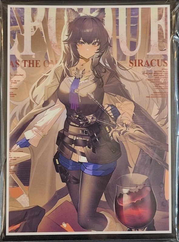 画像1: 白詰草　カードスリーブ　アークナイツ 血掟テキサス (1)