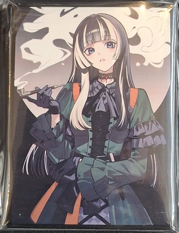 画像1: サンパン/Cake Rabbits　カードスリーブ　ホロライブ 儒烏風亭らでん (1)