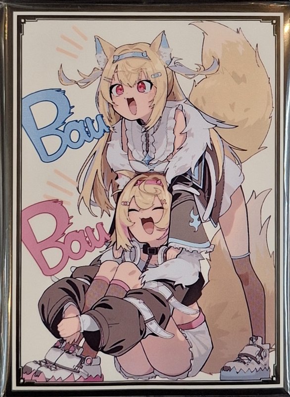 画像1: 混沌の女神様　カードスリーブ　ホロライブ フワモコ フワワ モココ・アビスガード (1)