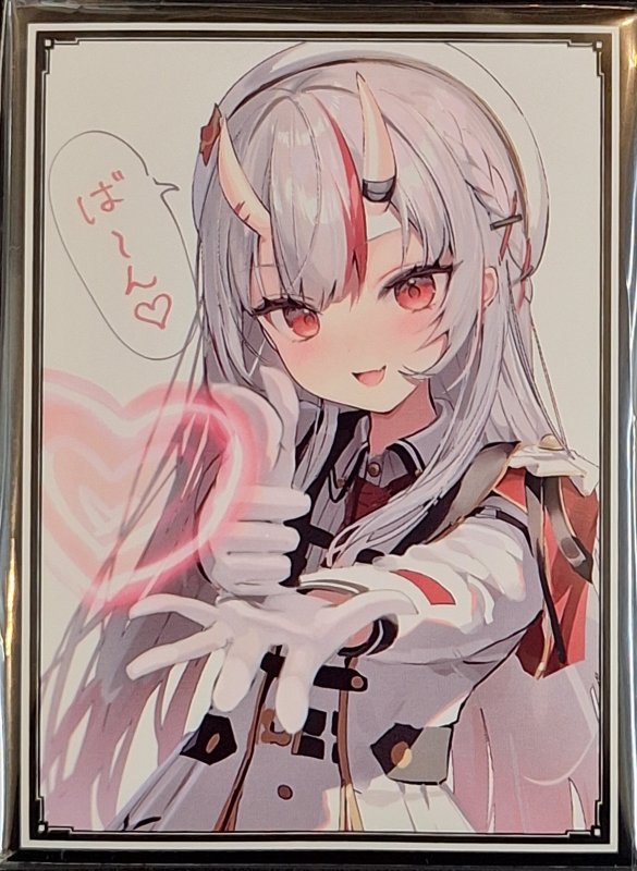 画像1: 混沌の女神様　カードスリーブ　ホロライブ 百鬼あやめ B (1)