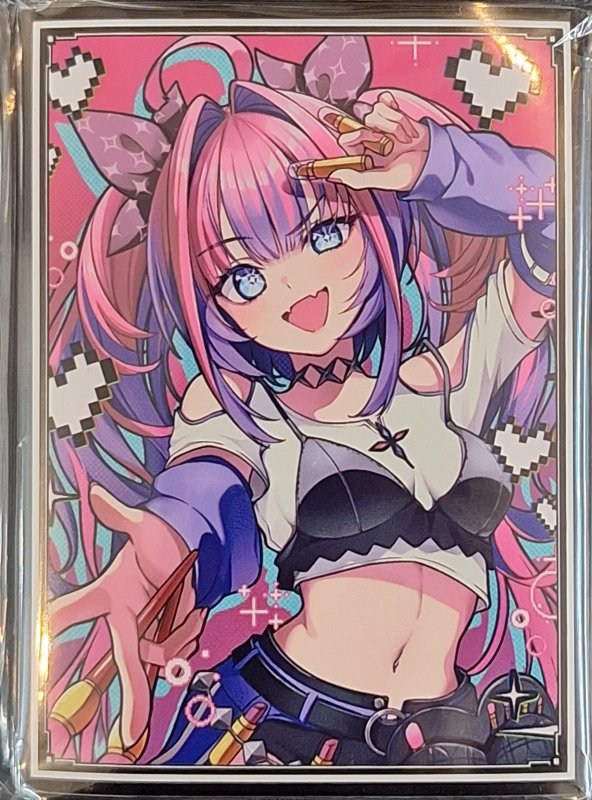 画像1: 混沌の女神様　カードスリーブ　ホロライブ 綺々羅々ヴィヴィ (1)