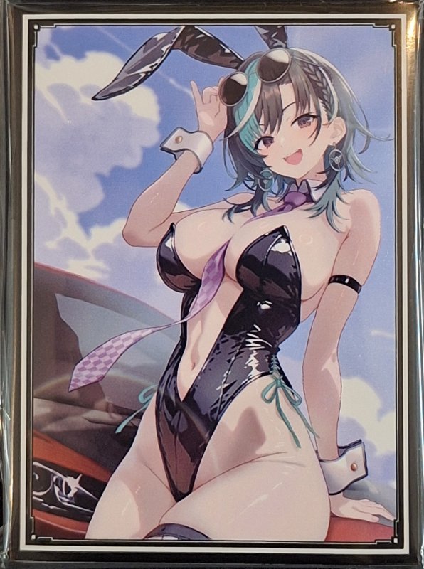 画像1: 混沌の女神様　カードスリーブ　ホロライブ バニー 輪堂千速 (1)