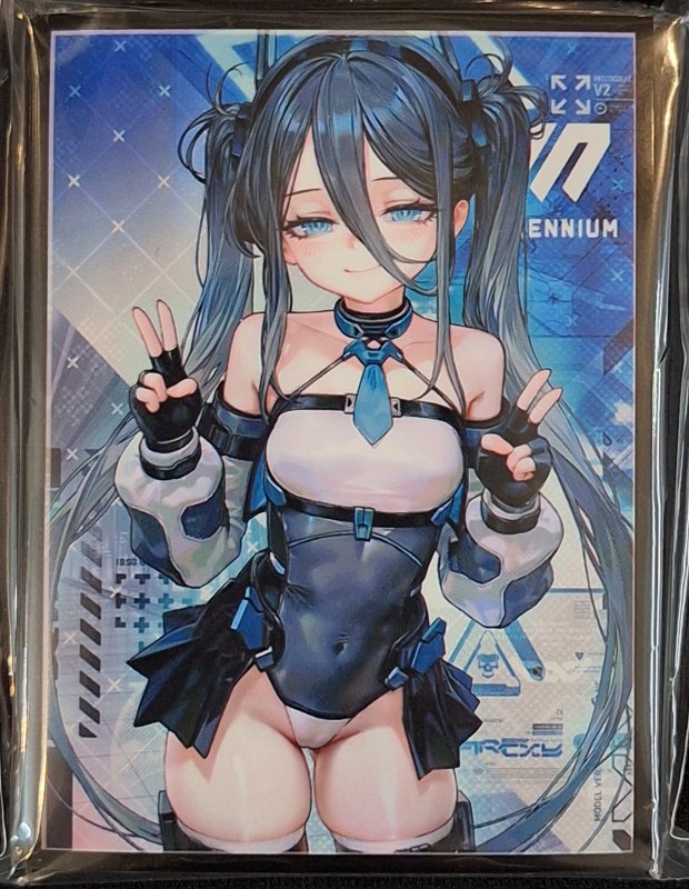 画像1: ミッドナイトブルー　カードスリーブ　ブルーアーカイブ アリス (1)