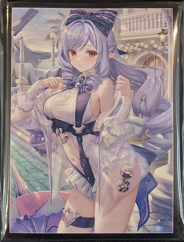 画像1: ミッドナイトブルー　カードスリーブ　ゼンレスゾーンゼロ ビビアン (1)