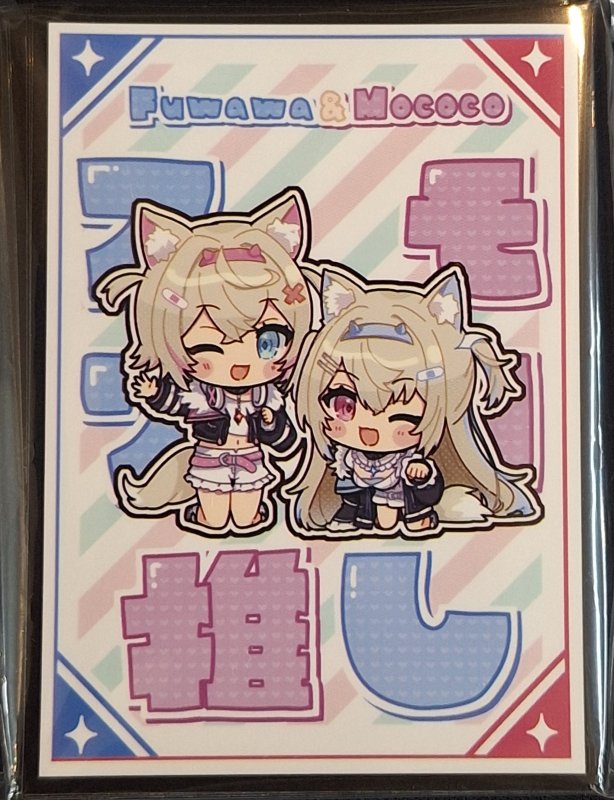 画像1: サンパン/Cake Rabbits　カードスリーブ　ホロライブ 推し フワモコ (1)