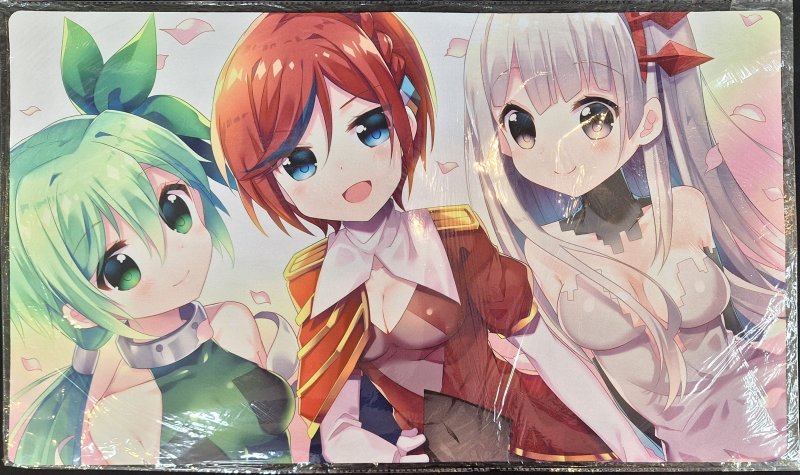 画像1: 天秤を揺らす女　プレイマット　WIXOSS　ウィクロス　メル　リル　ナナシ (1)